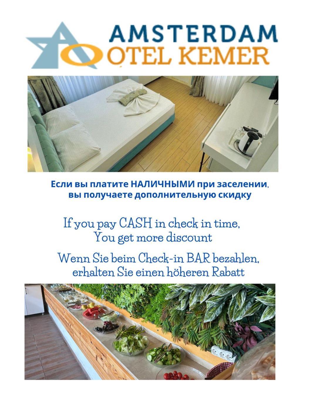 Amsterdam Boutique Hotel Kemer Luaran gambar